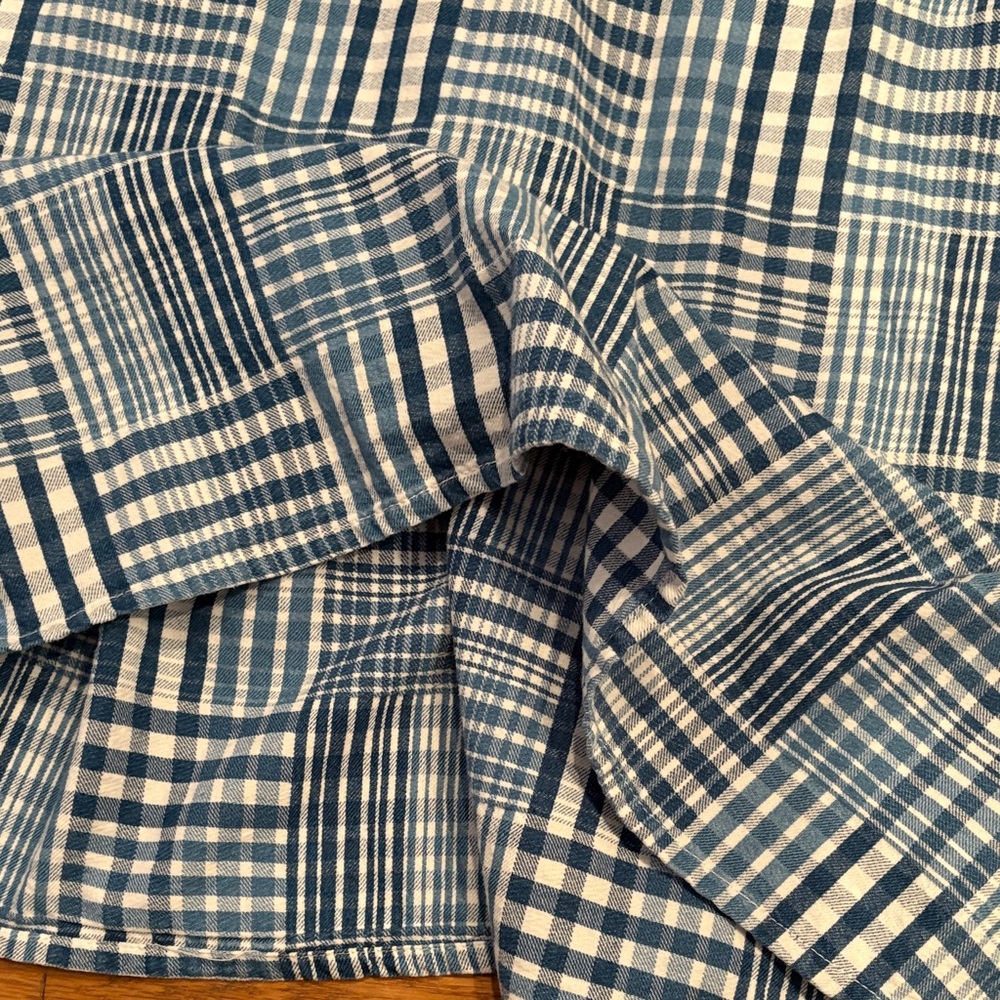 J. Crew Indigo Patchwork Dress - image 5